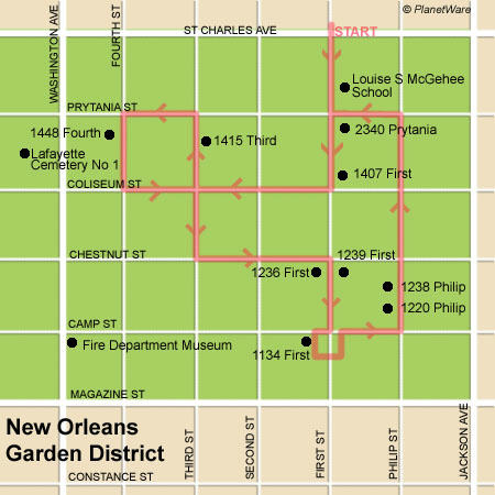 Unique 65 of New Orleans Garden District Map
