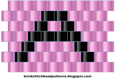 Free Brick Stitch Alphabet 1 Bead Pattern A Download