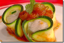 Bocconcini di merluzzo e zucchine
