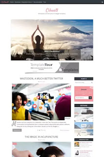 Cihuatl Blogger Template capture