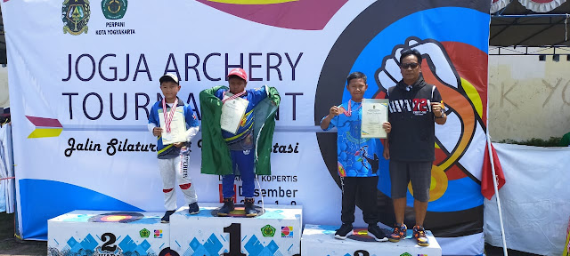 Kodim Karanganyar - Archer Ardadedali Archery Club Kabupaten Karanganyar, Alfin Dias Raharjo Raih 3 Medali Divisi Compound Putra