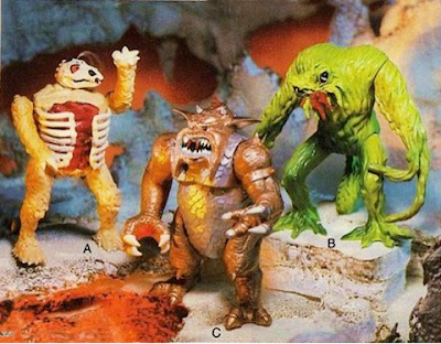 D'Compose - Metlar- Tendrill - action figures della linea Inhumanoids Hasbro