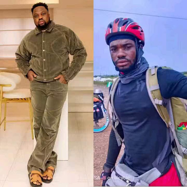 Stay strong, bro!” – Emmiwuks’ Bicycle Journey from Nigeria to the USA Sparks Global Inspiration
