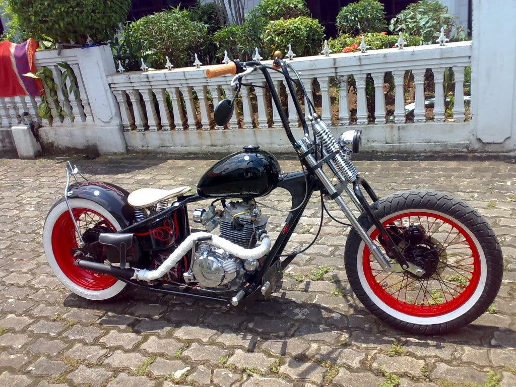 Kumpulan Modifikasi Motor Cb Jadi Harley Modifikasimania