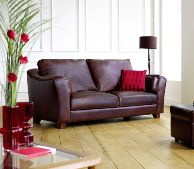 Piccadilly Leather 3 Seater Sofa