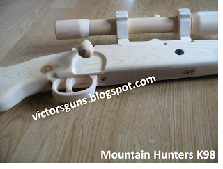 Pic.21 – Building a Wooden Mountain Hunters K98K Mauser Rifle 