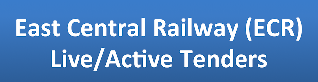 East Central Railway (ECR)  Live/Active Tenders�