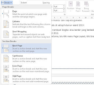 Cara Buat Bingkai di Microsoft Office Word 2013