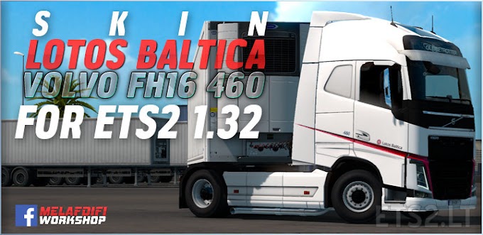 [ETS2 1.32] MohSkinner – Truck Skins – Lotos Baltica