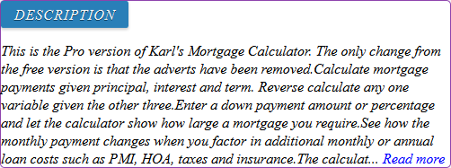 karls mortgage calculator