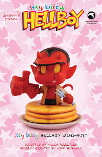 Skelton Crew Studio Itty Bitty Hellboy Mini-Bust by Baltazar and Franco