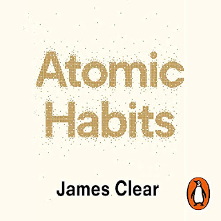 Atomic Habits by James Clear audiobook cover