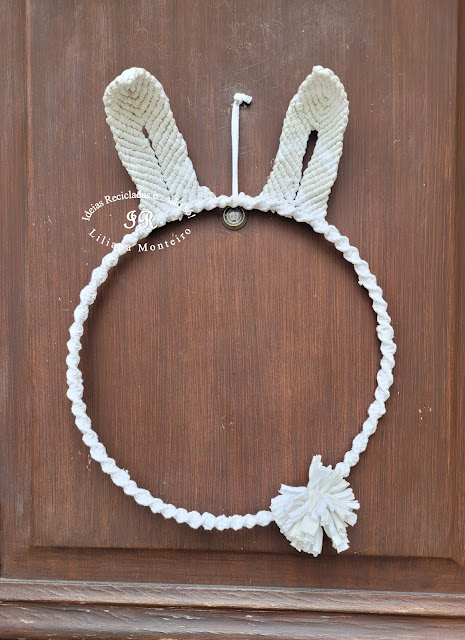 Boho Bunny Wreath