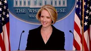 Dana M. Perino, Vidcap from White House Briefing