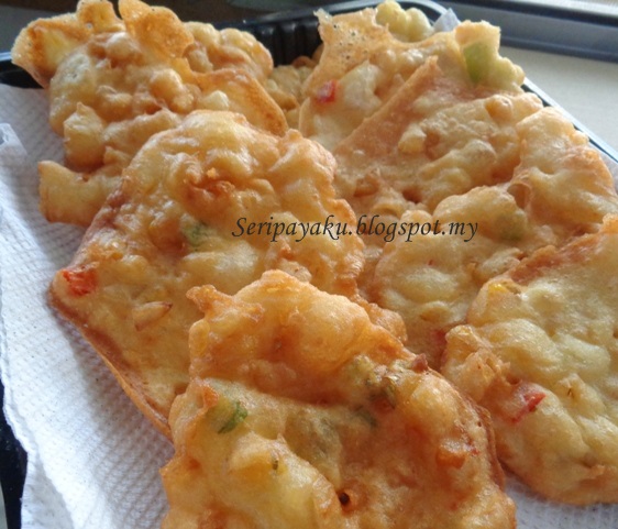 My Kuali: Cucur jagung rangup