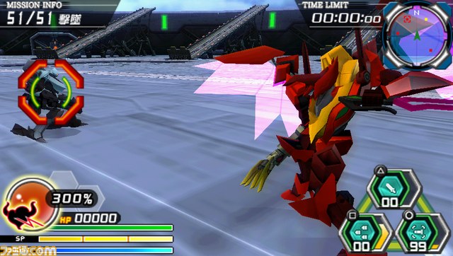 Gundam Meisters (PSP) Battle Robot Damashii Screenshots