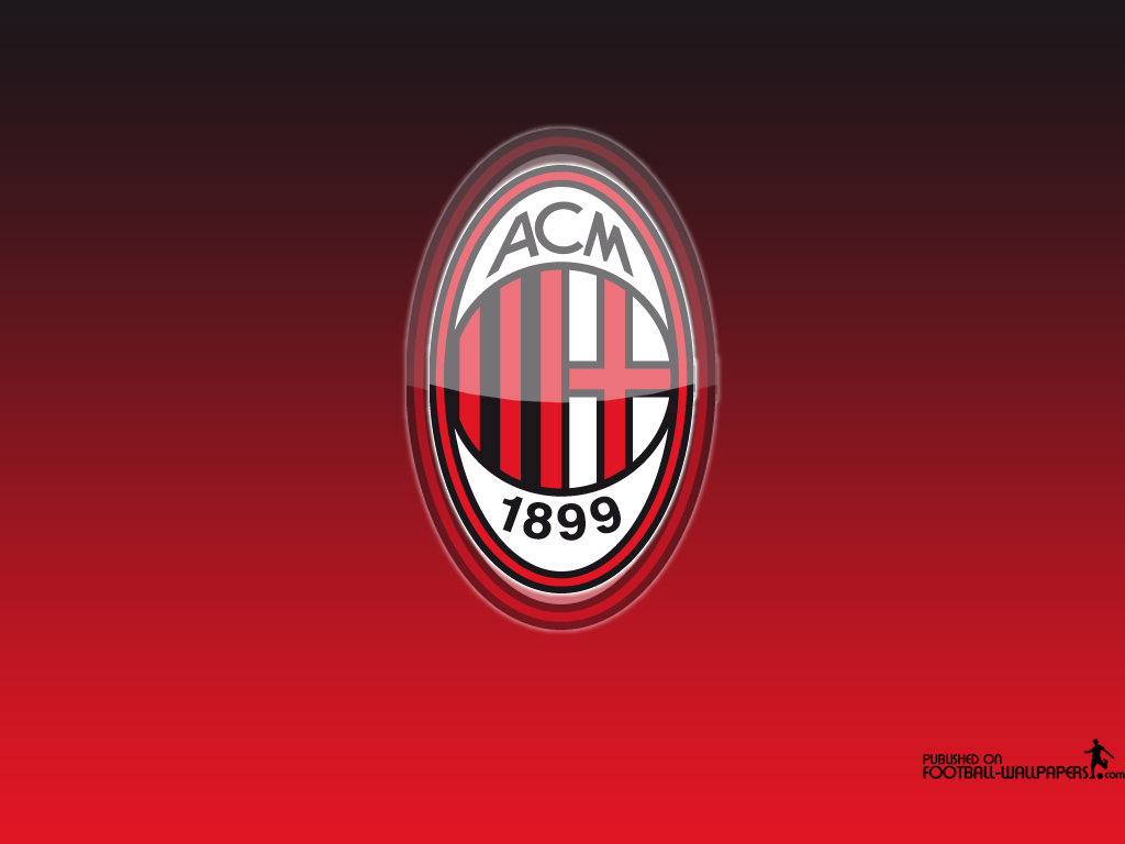 milan logo football