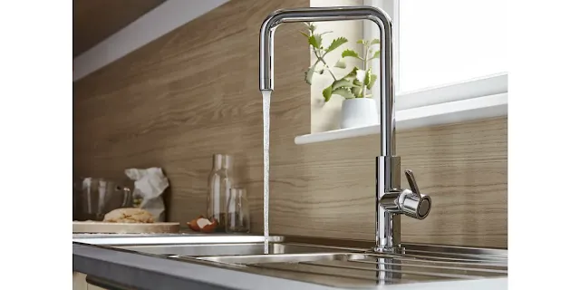 replace the kitchen table and sink faucet
