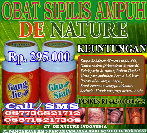 OBAT SIPILIS