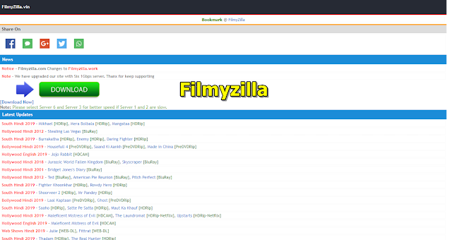 Filmyzilla 2019 Bollywood Movies HD Download, Filmyzilla.com Hollywood Movies Download