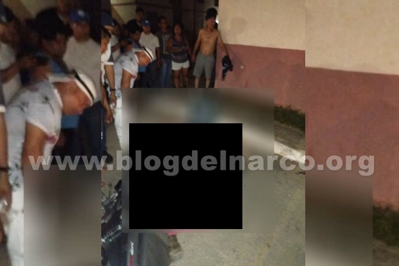 Sicarios asesinaron en el fraccionamiento Villas del Cielo de Villahermosa, Tabasco a tres hombres que platicaban en la banqueta