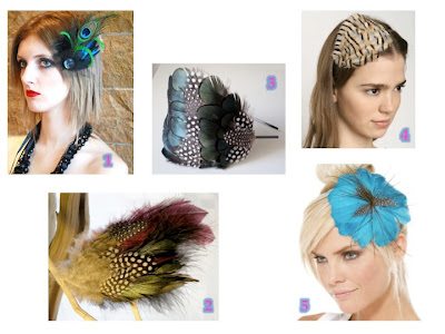 Feather Hair Accessories