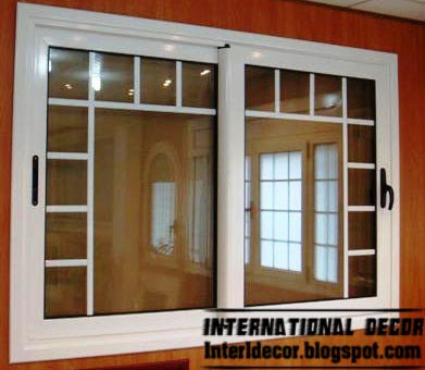 sliding aluminum window frame system interior, modern sliding windows