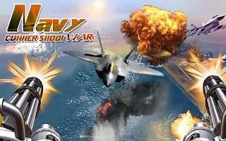 Screenshots of the Navy gunner shoot war 3D for Android tablet, phone.