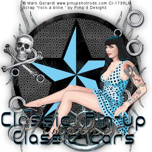 Classic Pinup Classic Cars 1108 PM Scraps pimped by Shadows Creations 