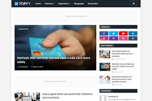 Topify - Responsive Blogger Template - Responsive Blogger Template