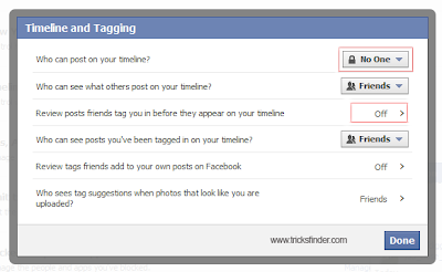 facebook tagging properties