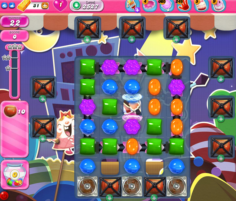 Candy Crush Saga level 2527