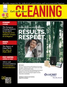 Let’s Talk About Cleaning - September 2019 | CBR 96 dpi | Quadrimestrale | Professionisti | Igiene | Pulizie | Distribuzione
Let’s Talk About Cleaning is the monthly magazine, with english & spanish texts, for industrial sanitization and environmental hygiene.
The magazine is a supplement to Dimensione Pulito.