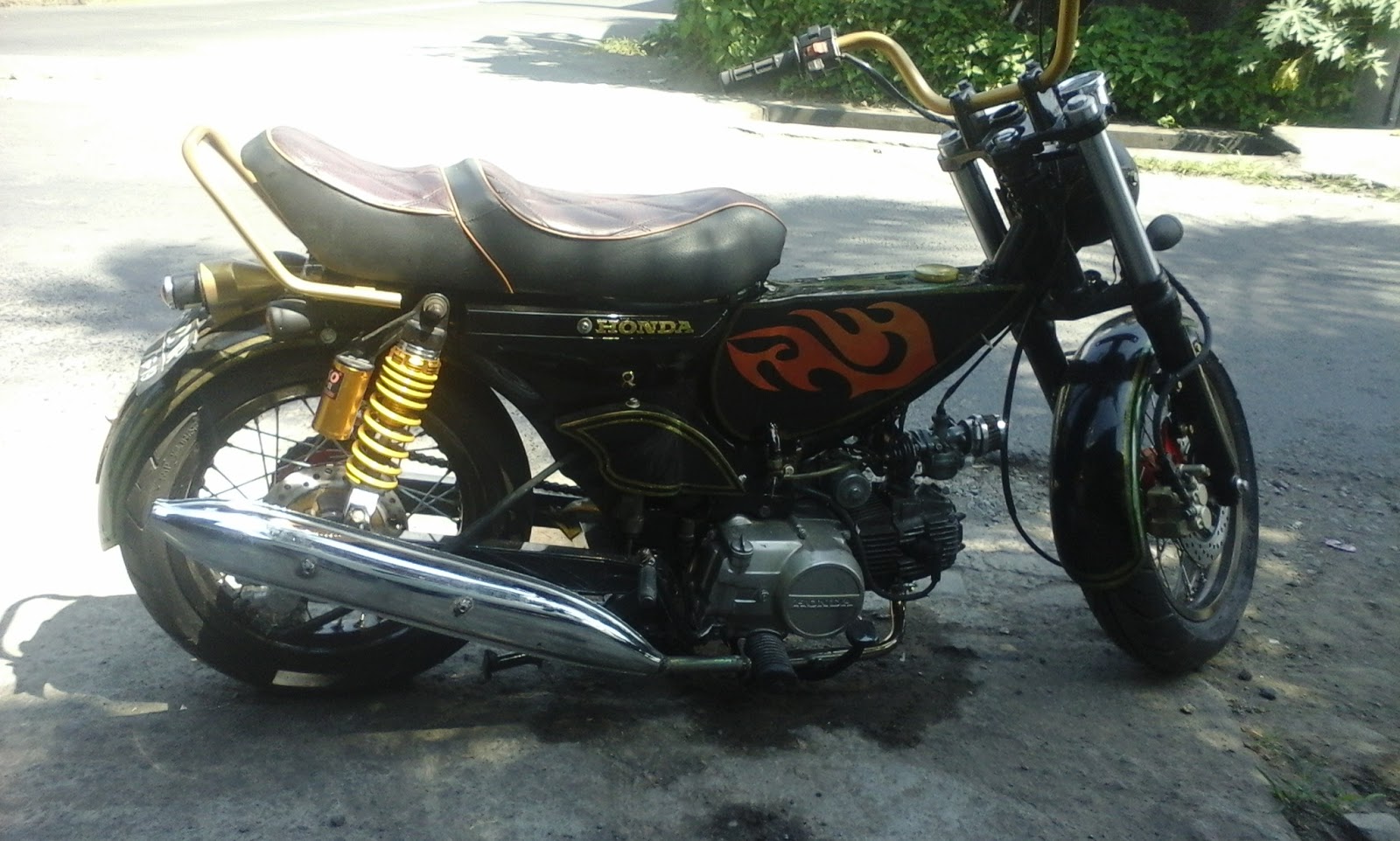 Motor Modif MODIFIKASI MOTOR HONDA PRIMA DPS BALI Motor Modif