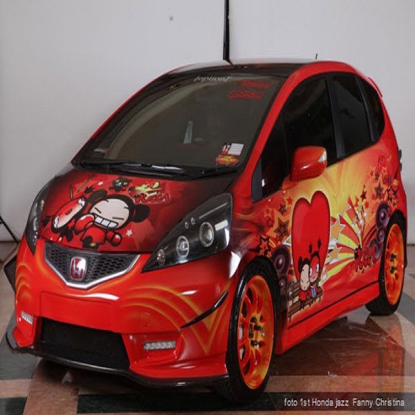  Modifikasi  mobil  honda jazz  terbaru mugen jdm idsi rs all 