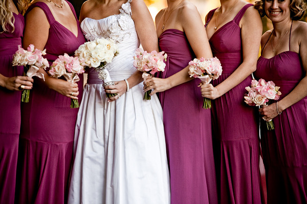  Bridesmaids  Gowns  Dark Mauve  Bridesmaid  Dress  Ideas