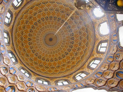 Mosque Al-Azhar in Cairo interior photos