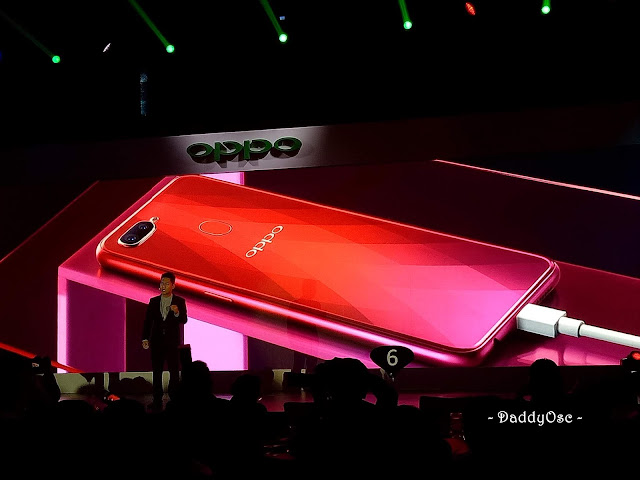 OPPO F9 Sunrise Red