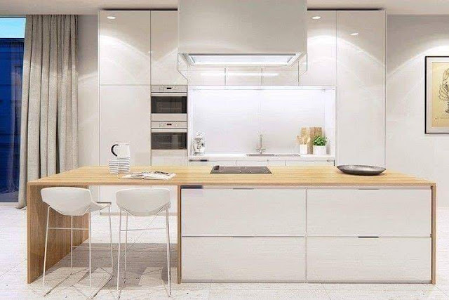 Contoh Desain Dapur Dekorasi Modern Model Terbaru