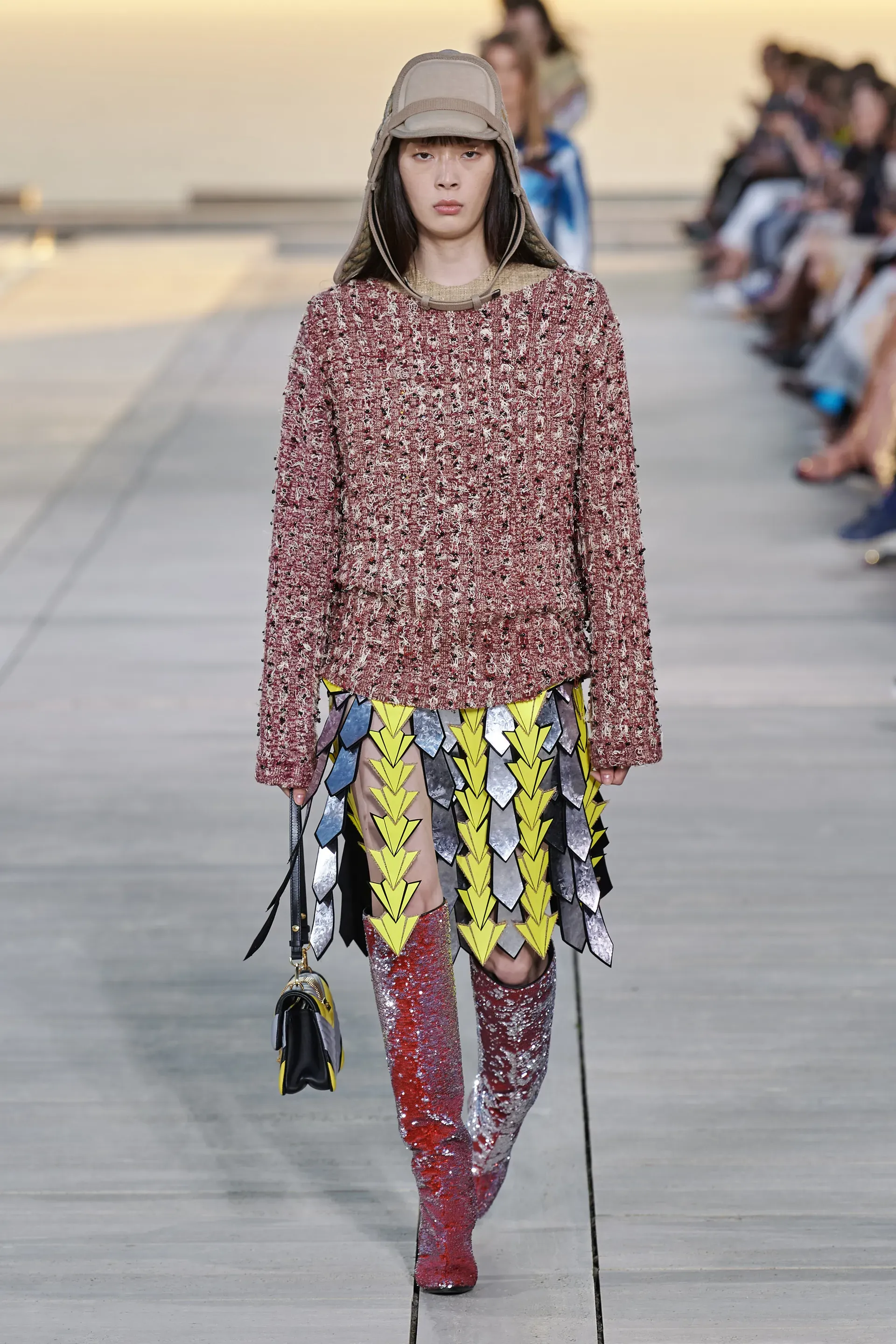 LOUIS VUITTON CRUISE 2023 collection presented in San Diego by Creative Director Nicolas Ghesquière.