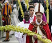 Pope celebrates Palm Sunday Mass in Saint Peter’s Square