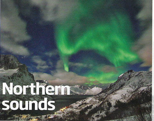 Northern Sounds (Source: David Hambling, New Scientist magazine, April 6, 2019)