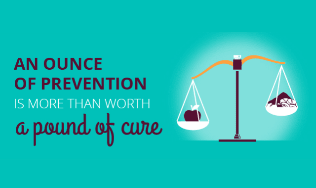 An Ounce Of Prevention More Than Worth A Pound Of Cure