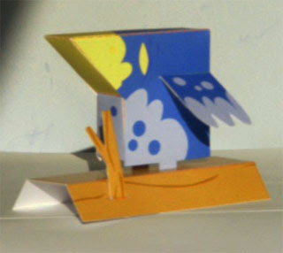 Bluebird Papercraft Toy
