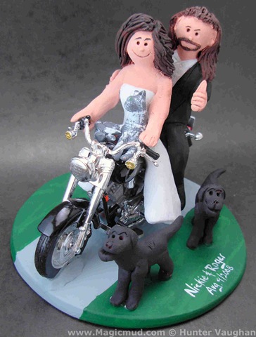 any kind of custom made wedding cake topper can be created for your 