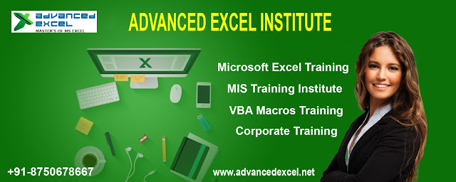 Excel Training in Gurgaon | Advanced Excel Training in Gurgaon : Advanced Excel Institute