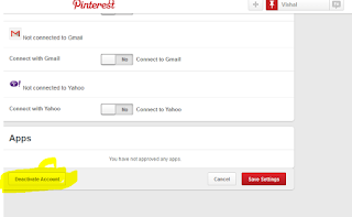 How To Delete a Pinterest Account