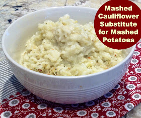 cauliflower mashed like mashed potatoes