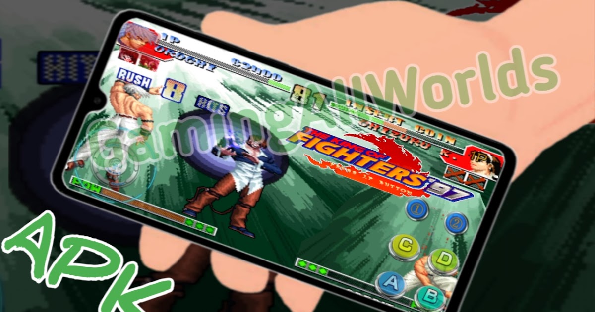 How to Play King of Fighters 97 on Android, KOF 97 ULTRA Power Leona Game  apk download