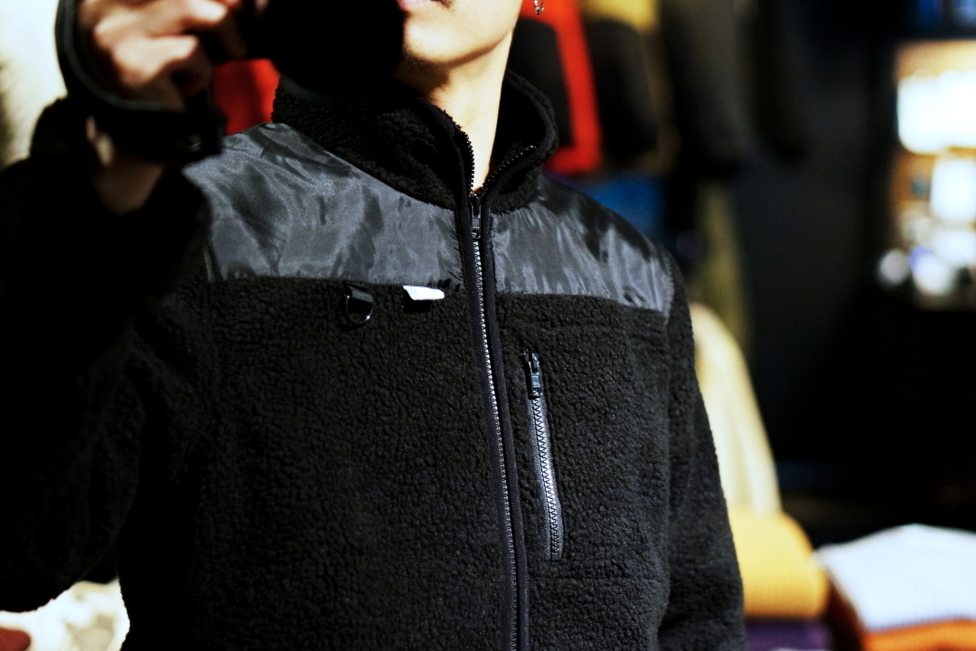 THE HARD MAN THM Boa Fleece Zip-Up 16,200yen TRUMPS